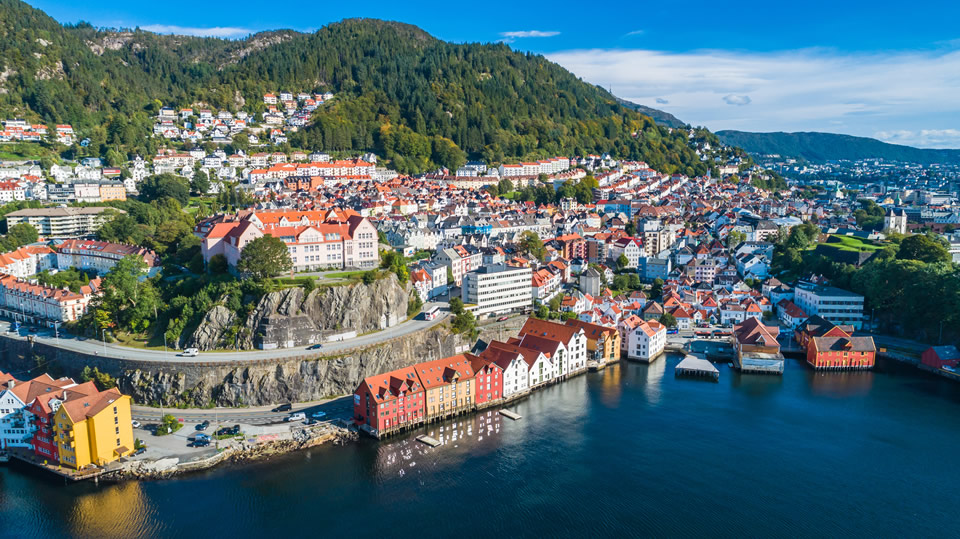 Old Town of Bergen, Norway
